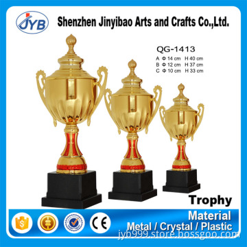 New plastic gold plated trophy for sale